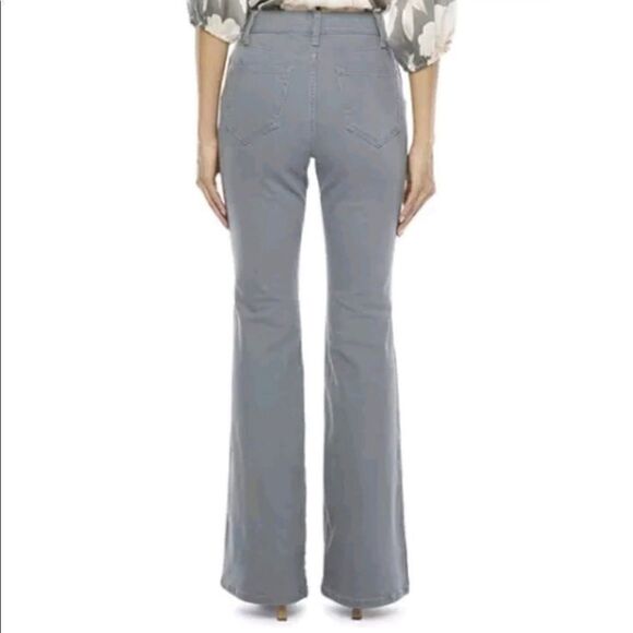 Ryegrass High-Waisted Semi-Flare grey Jeans size 4 - Picture 2 of 10